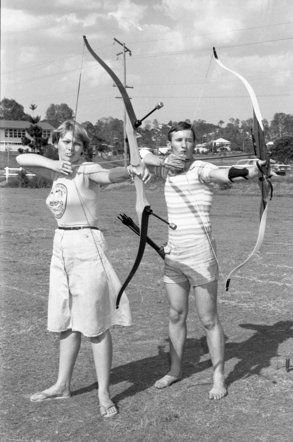 Archery, Ipswich, December 1977