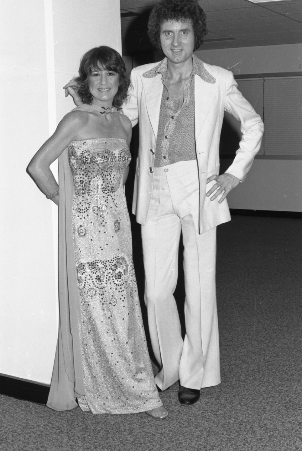 Singer-Songwriter Judith Durham with husband pianist Ron Edgeworth, Ipswich, December 1977