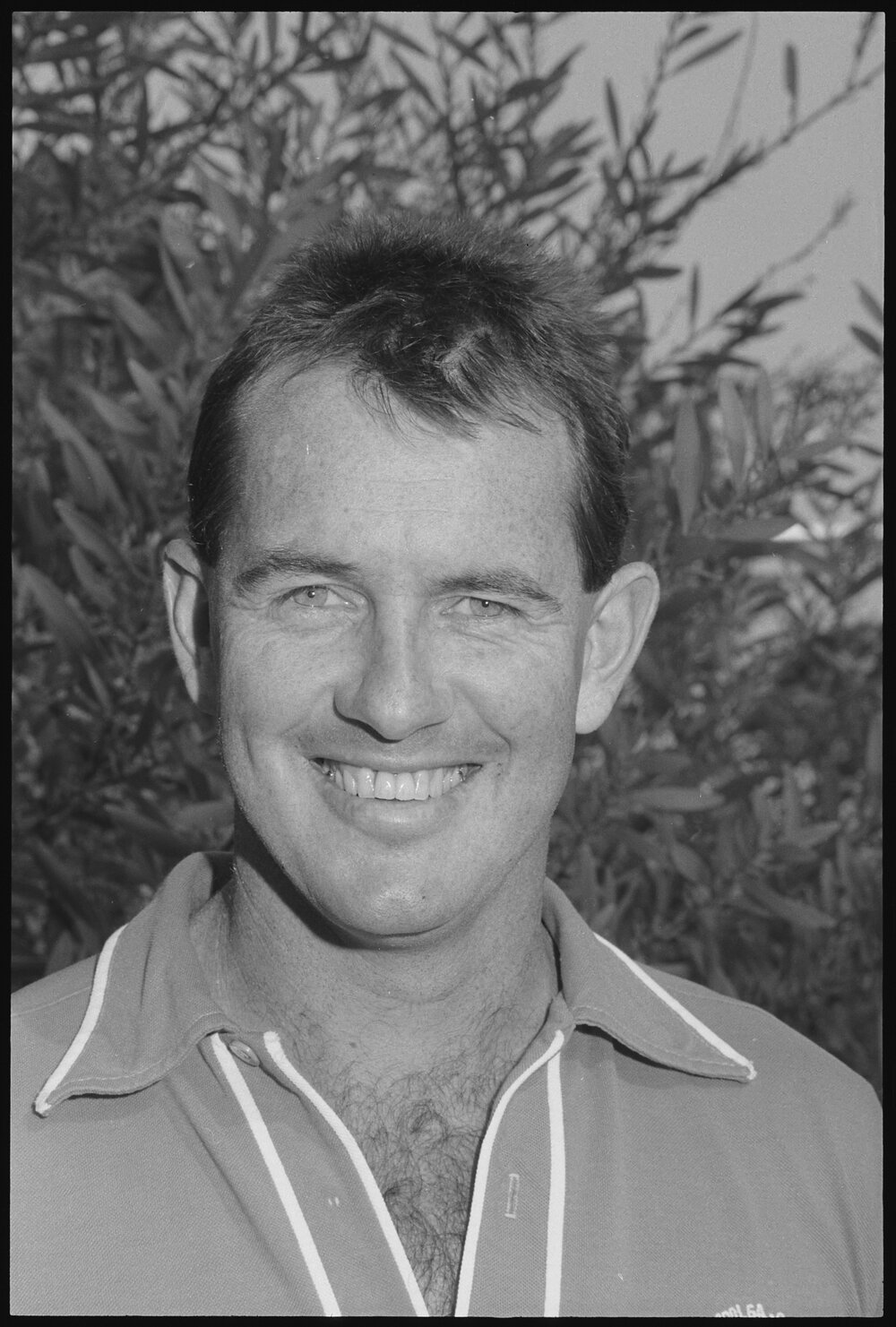 Steve Nance, thought to be a teacher at Ipswich Grammar School, Woodend, August 1985