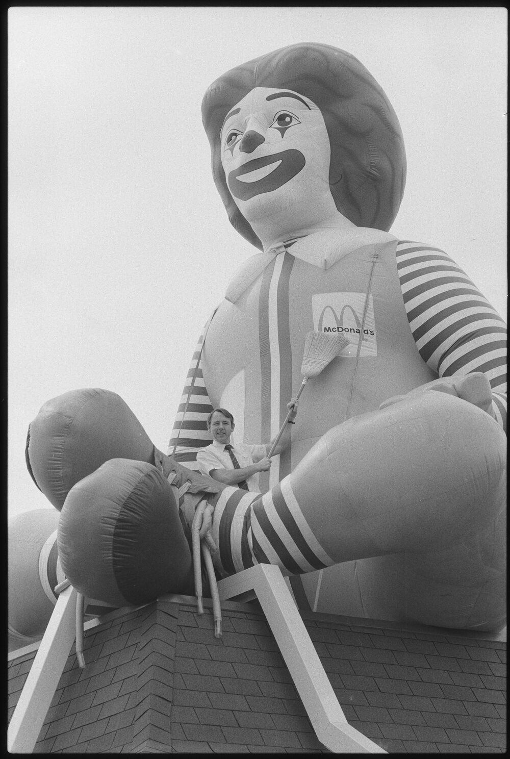 Ronald McDonald, McDonald's Booval, August 1985