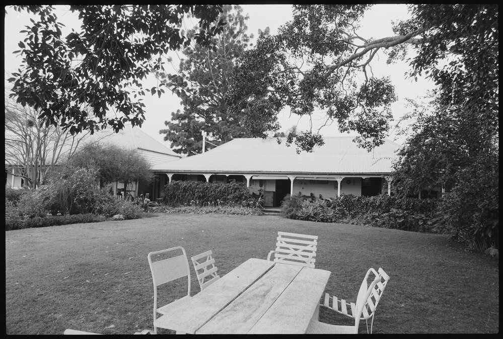 External photos of Bellevue Homestead, Coominya, August 1985