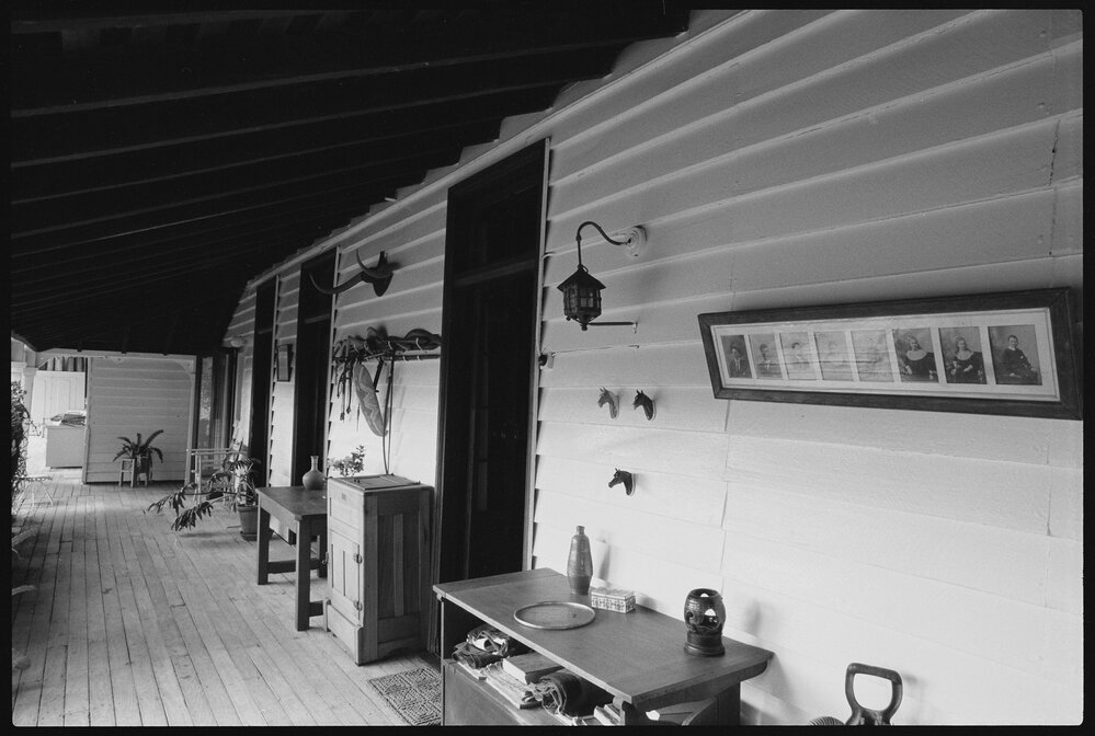 External photos of Bellevue Homestead, Coominya, August 1985