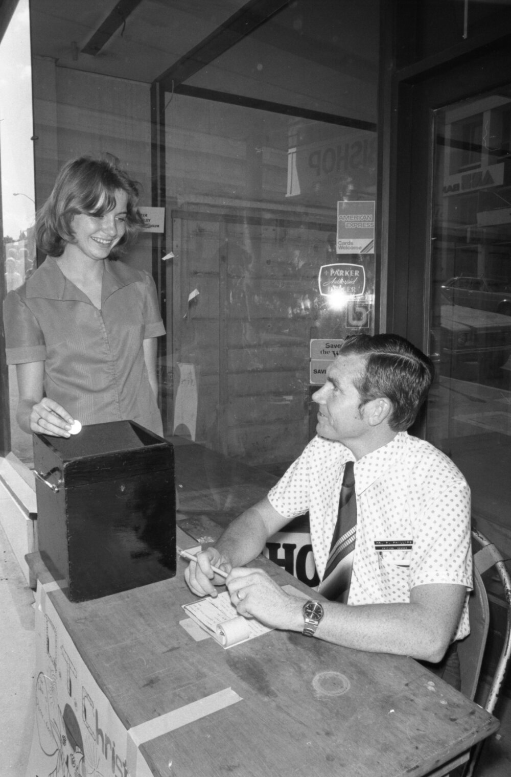 Appeal for donations to the Queensland Times Christmas Charity, Ipswich, December 1977