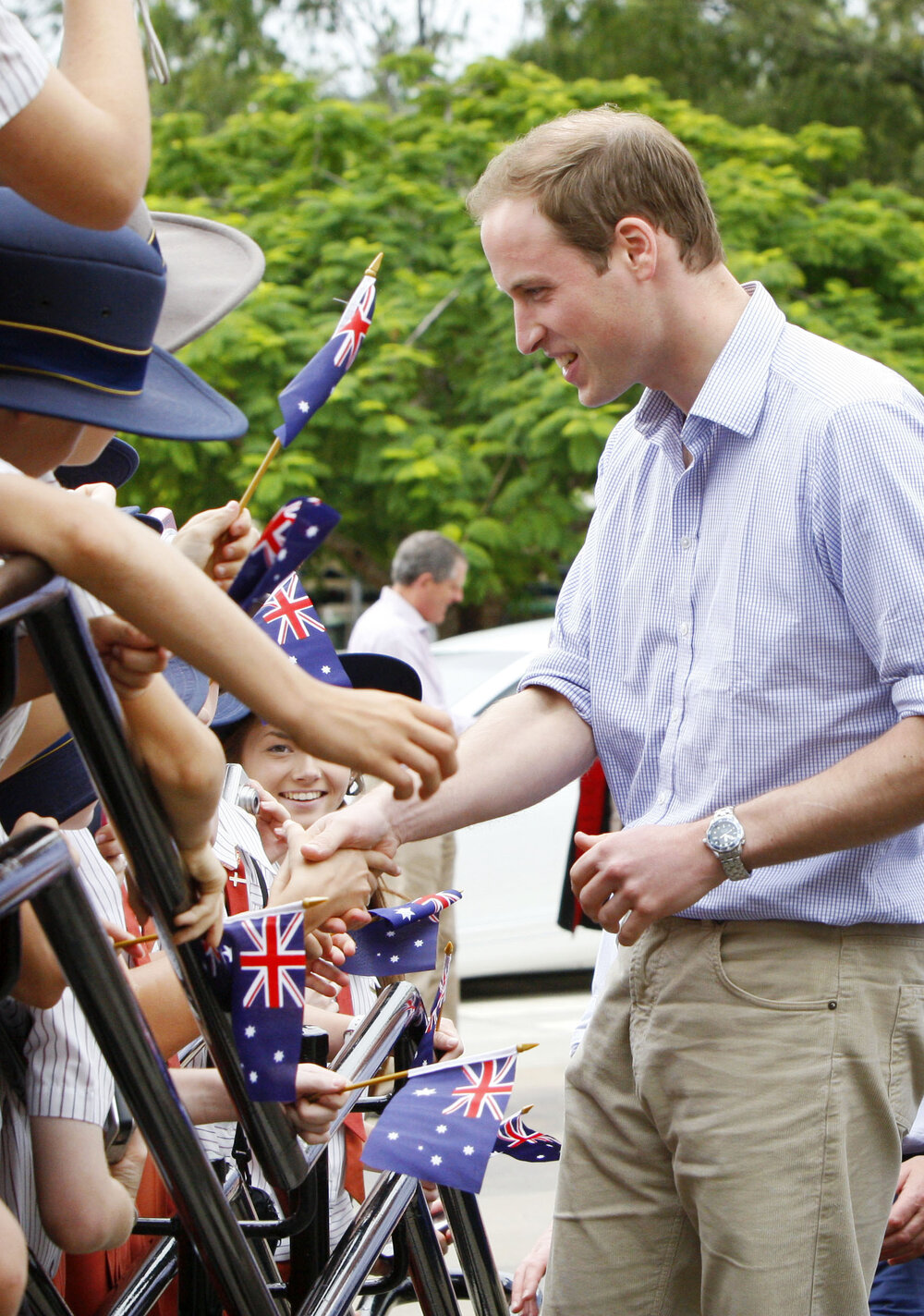Prince William's visit to Ipswich in 2011