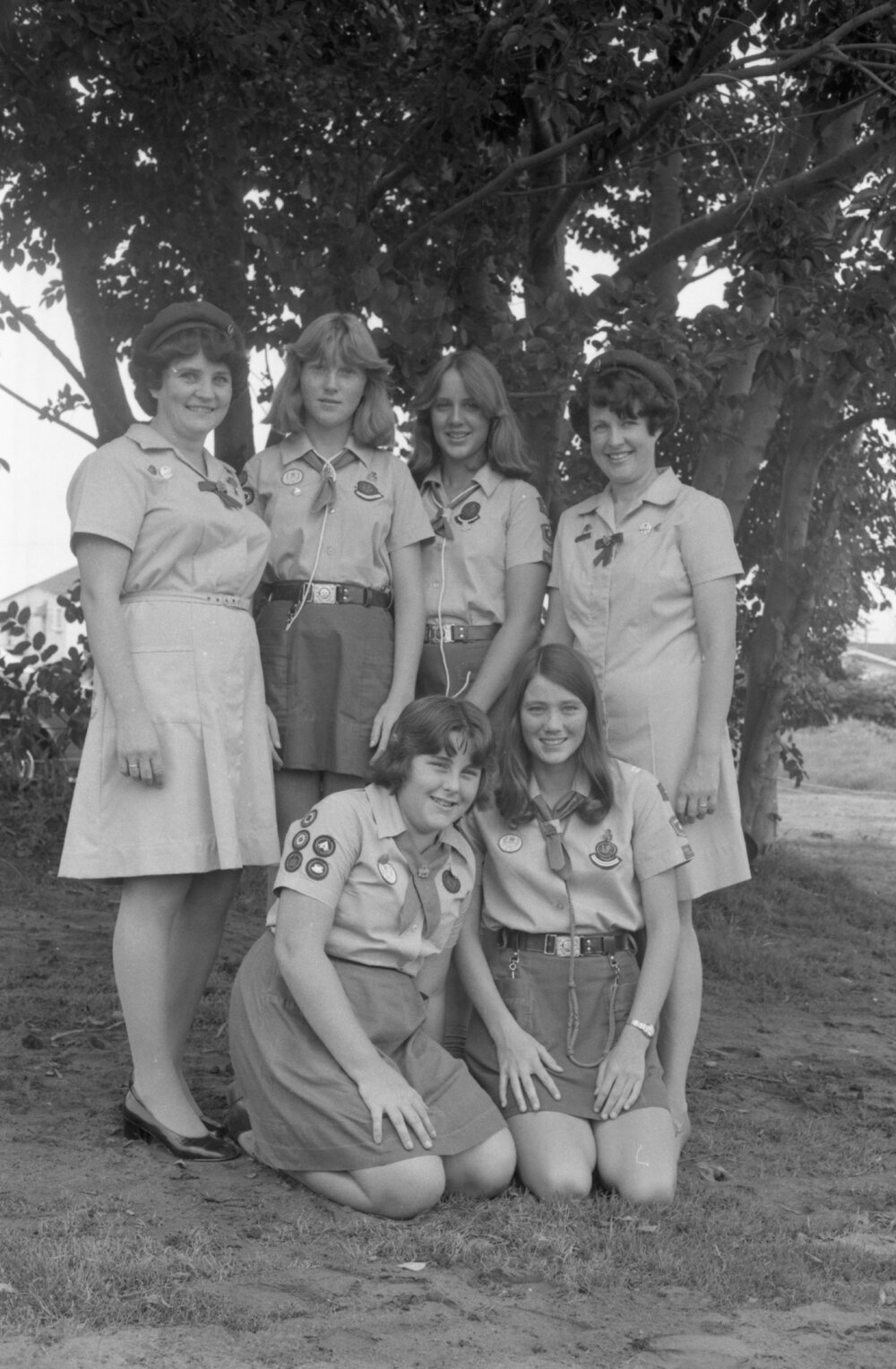 Girl Guides Awards, Ipswich, December 1977