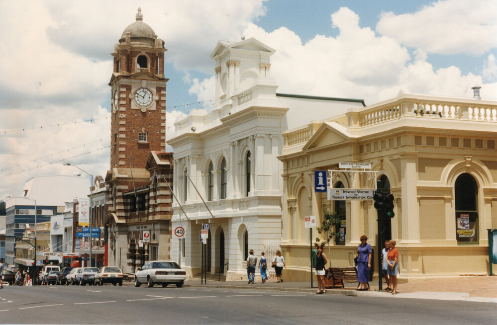 Old Town Hall, Brisbane Street, Ipswich, February 1998