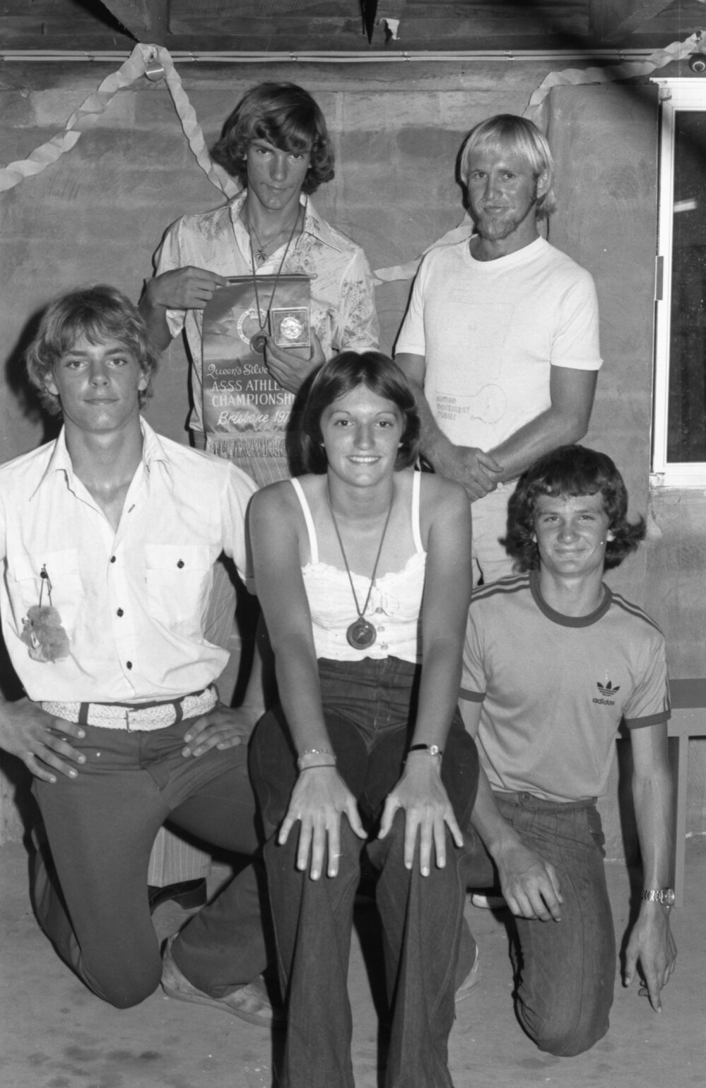 Queen's Silver Jubilee A.S.S.S. Athletics Championship winners, Ipswich, December 1977