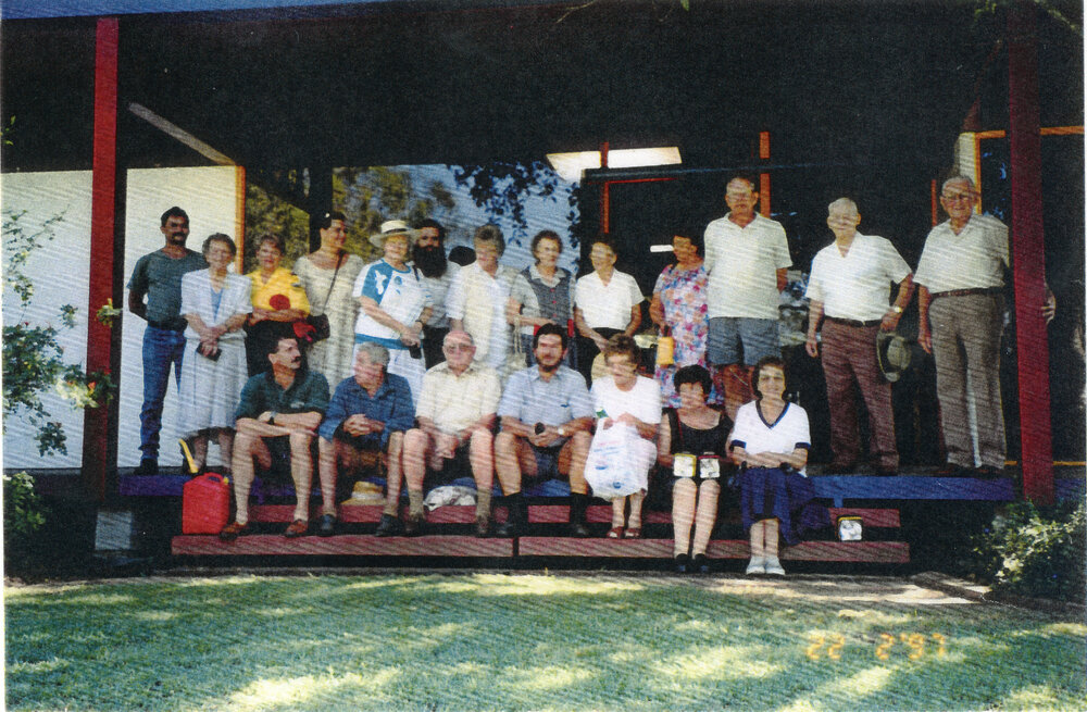 Members of the Ipswich Historical Society, at Cooneana, March 1998 