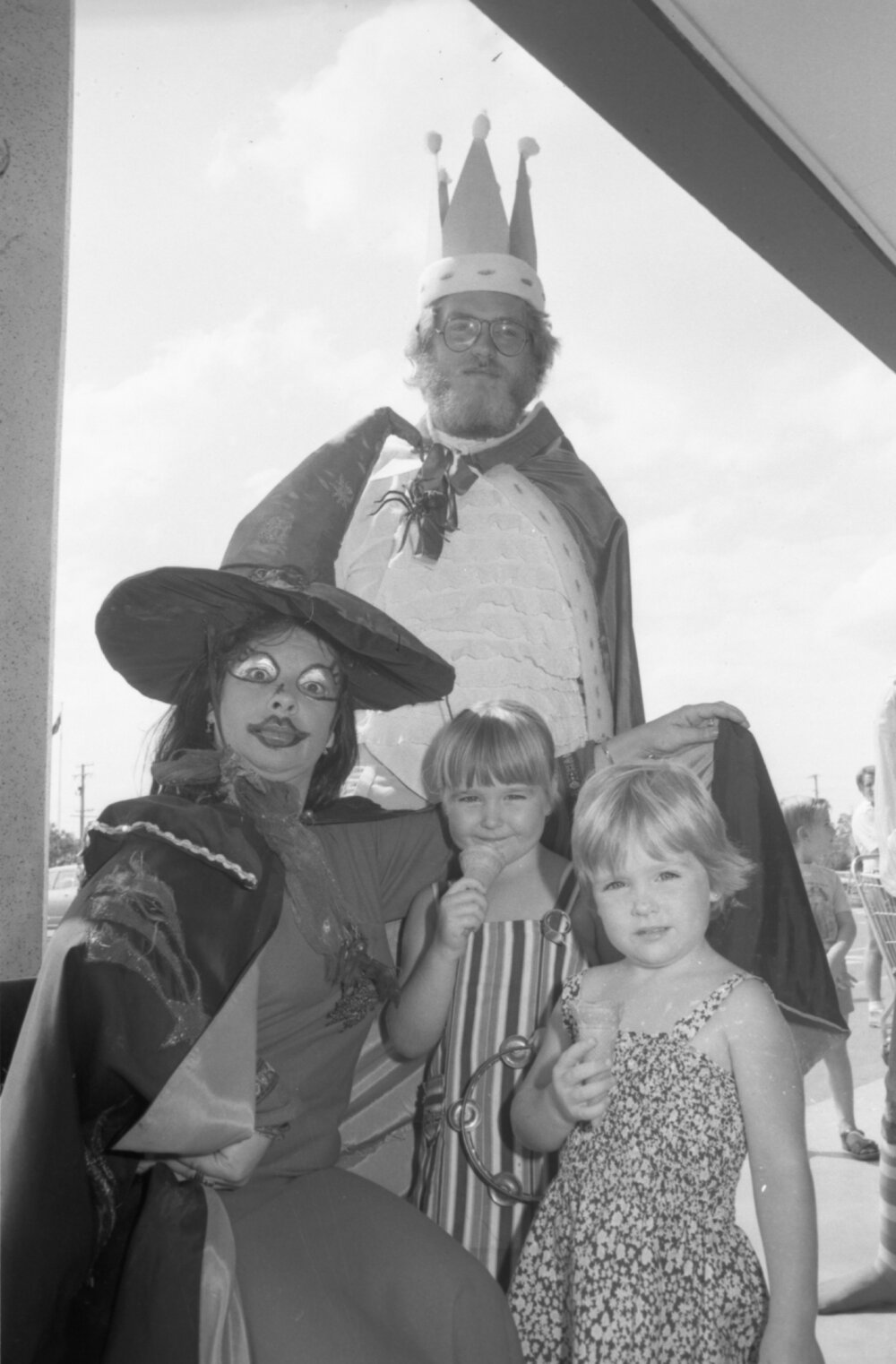 Children's show at Booval Fair Shopping Centre, Booval, December 1977