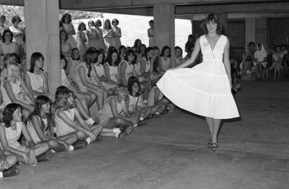 St Mary's College fashion parade, Woodend, November 1977