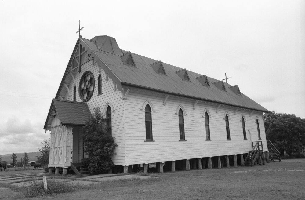 Saint Mary's Catholic Church, Gatton, Lockyer Valley, February 1978