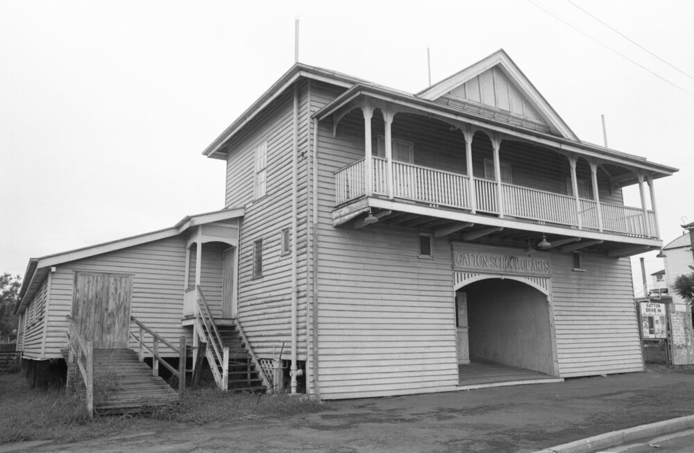 Gatton School of Arts building, Gatton, Lockyer Valley, February 1978