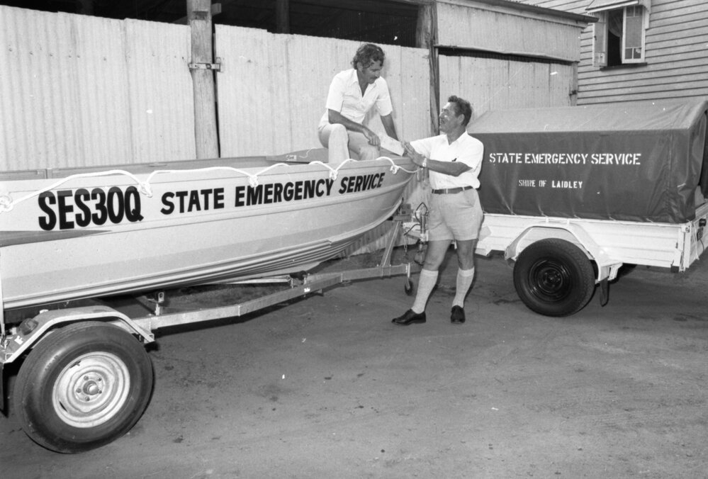 State Emergency Service (S.E.S.), Laidley, November 1977