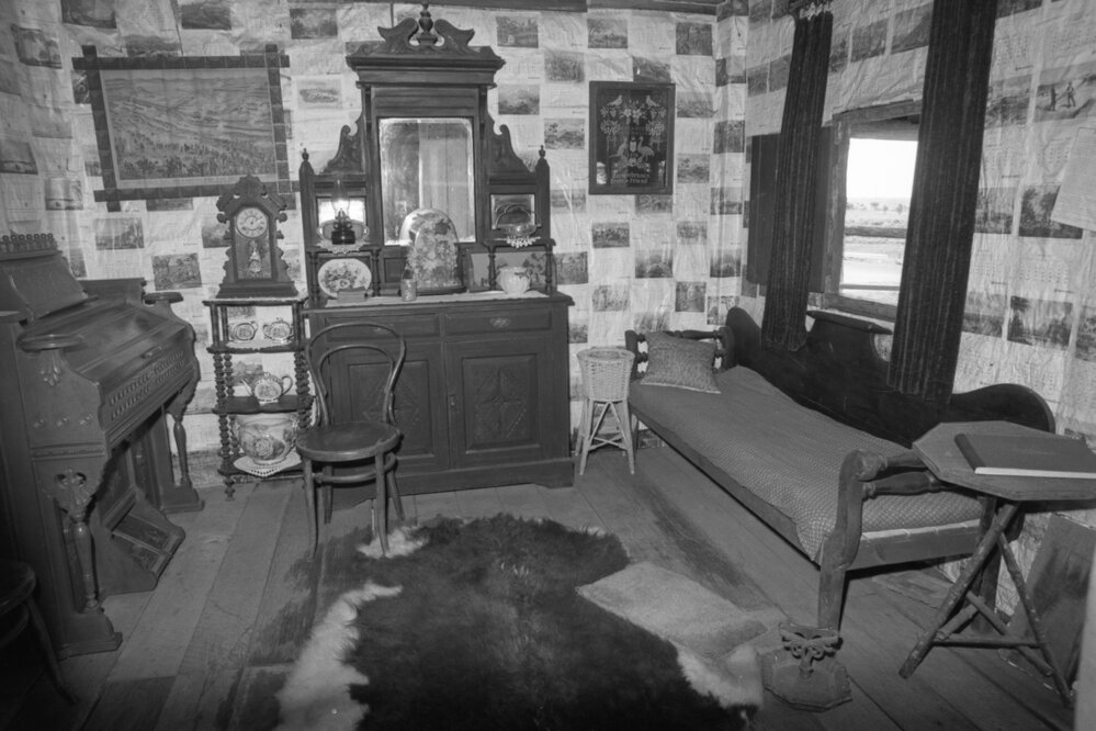 Interiors at Laidley Pioneer Village and Museum, Laidley, November 1977