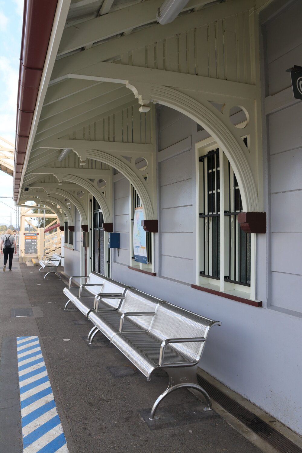 Rosewood Railway Station Platform, 2020