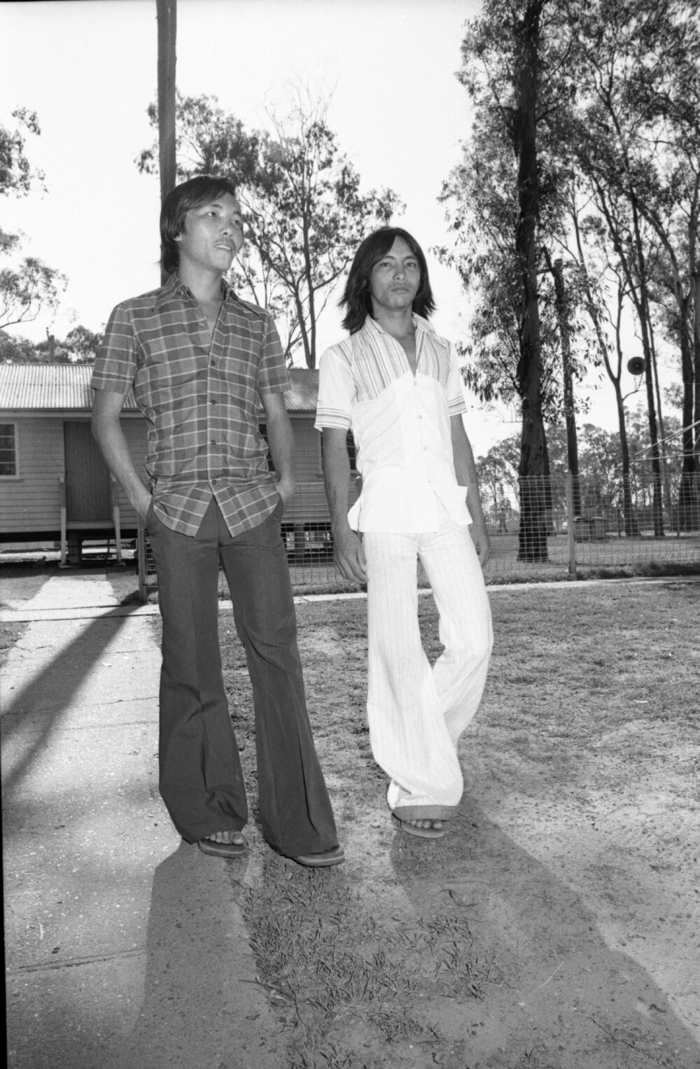 Two unidentified men thought to be in Wacol, Wacol, Brisbane, February 1978
