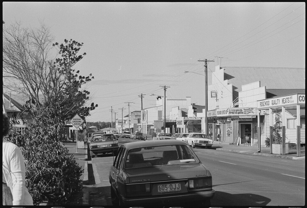 John Street, Rosewood, July 1985