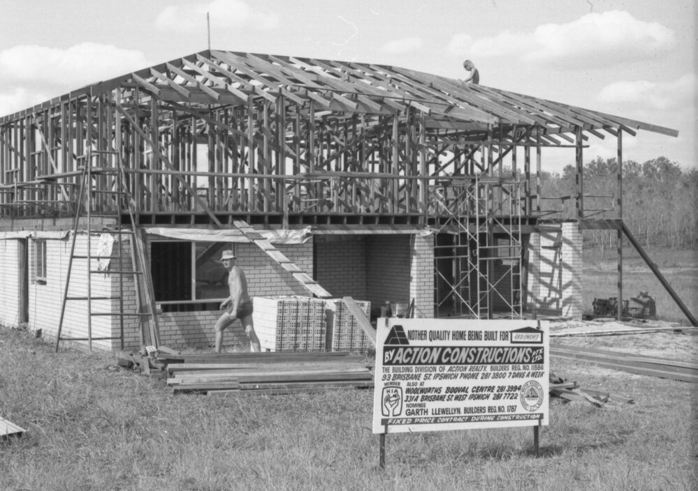 House built by Action Constructions, Ipswich, November 1977