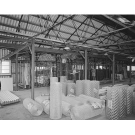 Staff at McKenzie and Jackson warehouse, Goodna, Ipswich, 1963