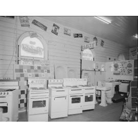 McKenzie and Jackson store interior, corner of East and Limestone Streets, Ipswich, 1963