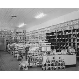 McKenzie and Jackson paint department, corner of East and Limestone Streets, Ipswich, 1963