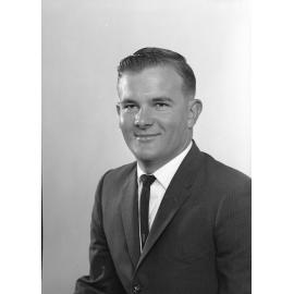 Unidentified sales representative, McKenzie & Jackson, Ipswich, 1963