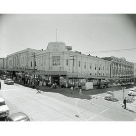 Cribb and Foote Department Store, corner Brisbane and Bell Streets, Ipswich, 1961