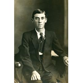 Portrait of (Charles) Victor Elliott, Ipswich, 1920s