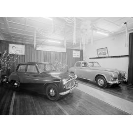 Marsh Motors Showroom Display, Bell Street, Ipswich, 1953