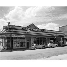 McKenzie and Jackson, corner of East and Limestone Streets, Ipswich, 1956