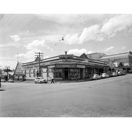McKenzie and Jackson, corner of East and Limestone Streets, Ipswich, 1956