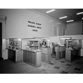 Wallace Bishop Diamond & Watch Centre, Cribb & Foote, Brisbane Street, Ipswich, 1957