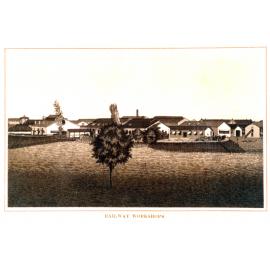 Railway Workshops, Ipswich, 1887 (1990s)