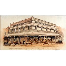 Thomas Bennett, general merchant, Ipswich, 1895 (1990s)