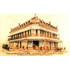 Queensland Times Newspaper, building, Ipswich 1895 (1990s)