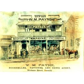 W. M. Payne, Bookseller, Ipswich, 1895 (1990s)