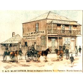 T. & D. McMurtrie, bakers, North Ipswich, 1895 (1990s)