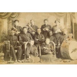 Salvation Army Band, Ipswich, early 1900s
