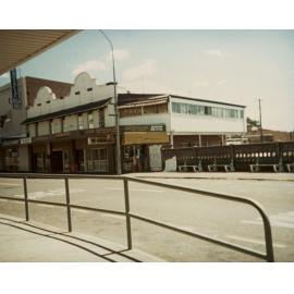 Nicholas Street and railway bridge, Ipswich, c.1985