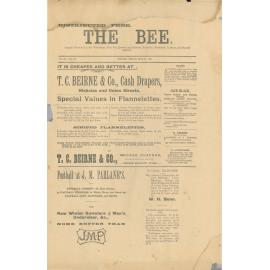 The Bee newspaper pages, No. 361 Vol. VI, Ipswich, 1909
