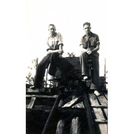 Pit top, Westfalen Mine No. 1, Thagoona, near Ipswich, early 1940s