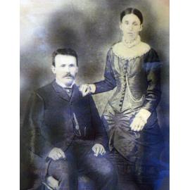 Michael and Ellen McMahon, c.1880