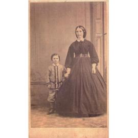 Rebecca Cameron (nee Fraser) with Alex