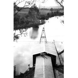 Loading point prior to completion, Westfalen Mine No. 2, Dinmore, Ipswich, 1953
