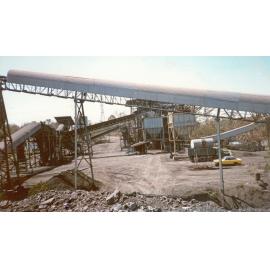 Rhondda Mine, Bundamba, Ipswich, washing plant for coal, 1985