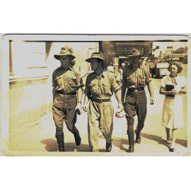 Members of the Light Horse Regiment from Rosewood, on leave, 1939-1945