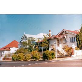 Roderick Street streetscape, Nos. 28, 30 and 30A, Ipswich, 1991