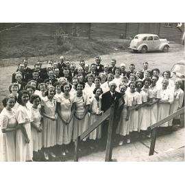 Silkstone Booval Choral Union, Ipswich, April, 1950