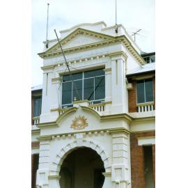 Front detail of Ipswich Soldiers' Memorial Hall, 63 Nicholas Street, Ipswich, 1992