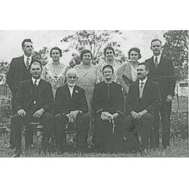 Golden Wedding anniversary of William and Mary Ann Wildey, Ipswich, 1935